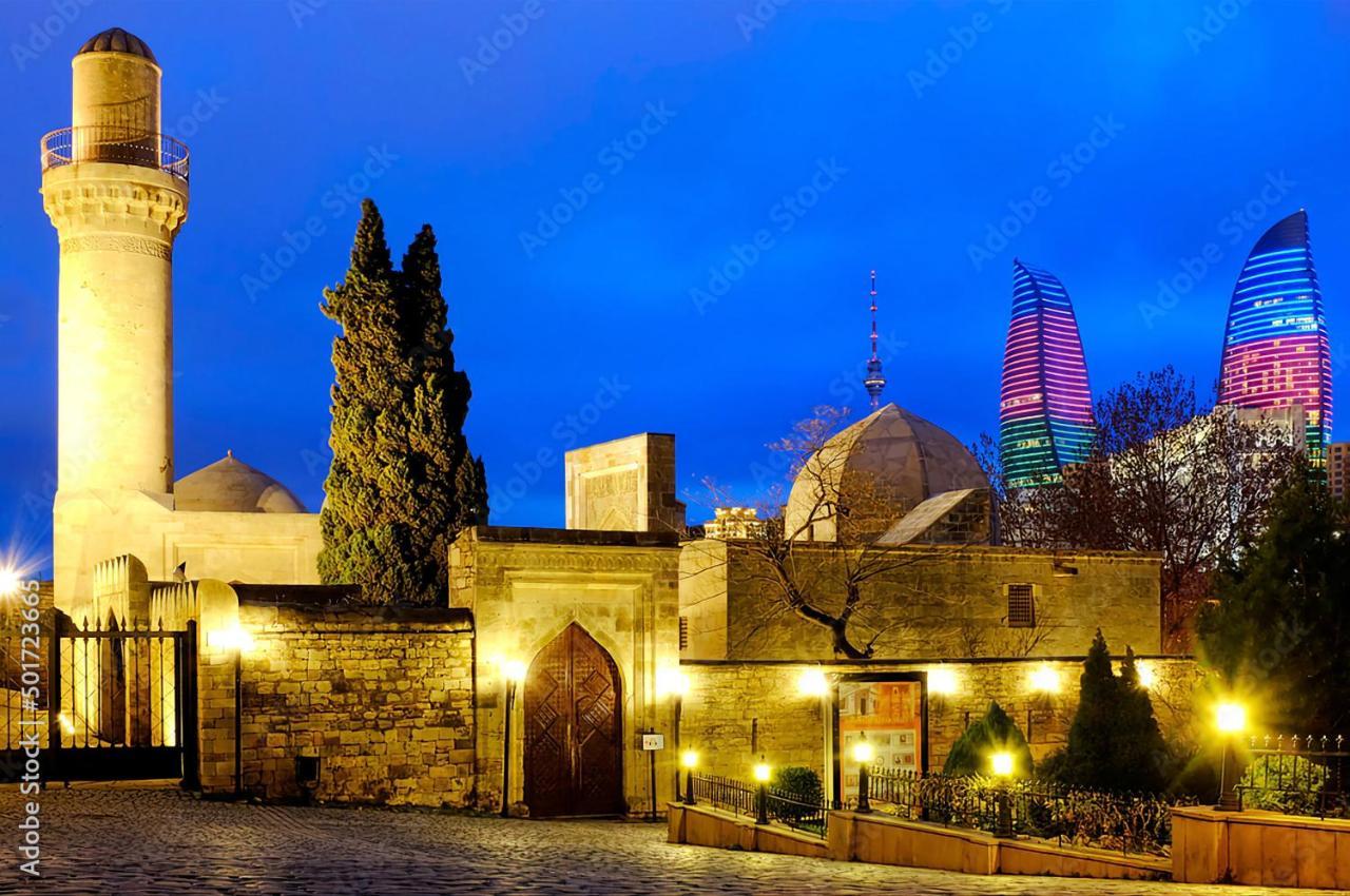 La Villa Hotel Old Baku Exterior foto